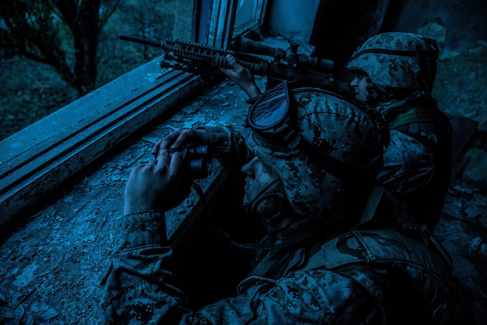 2 soldiers on a mission