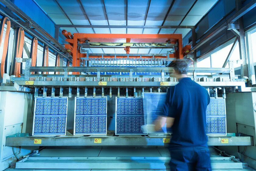man at factory